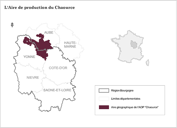 Carte Chaource